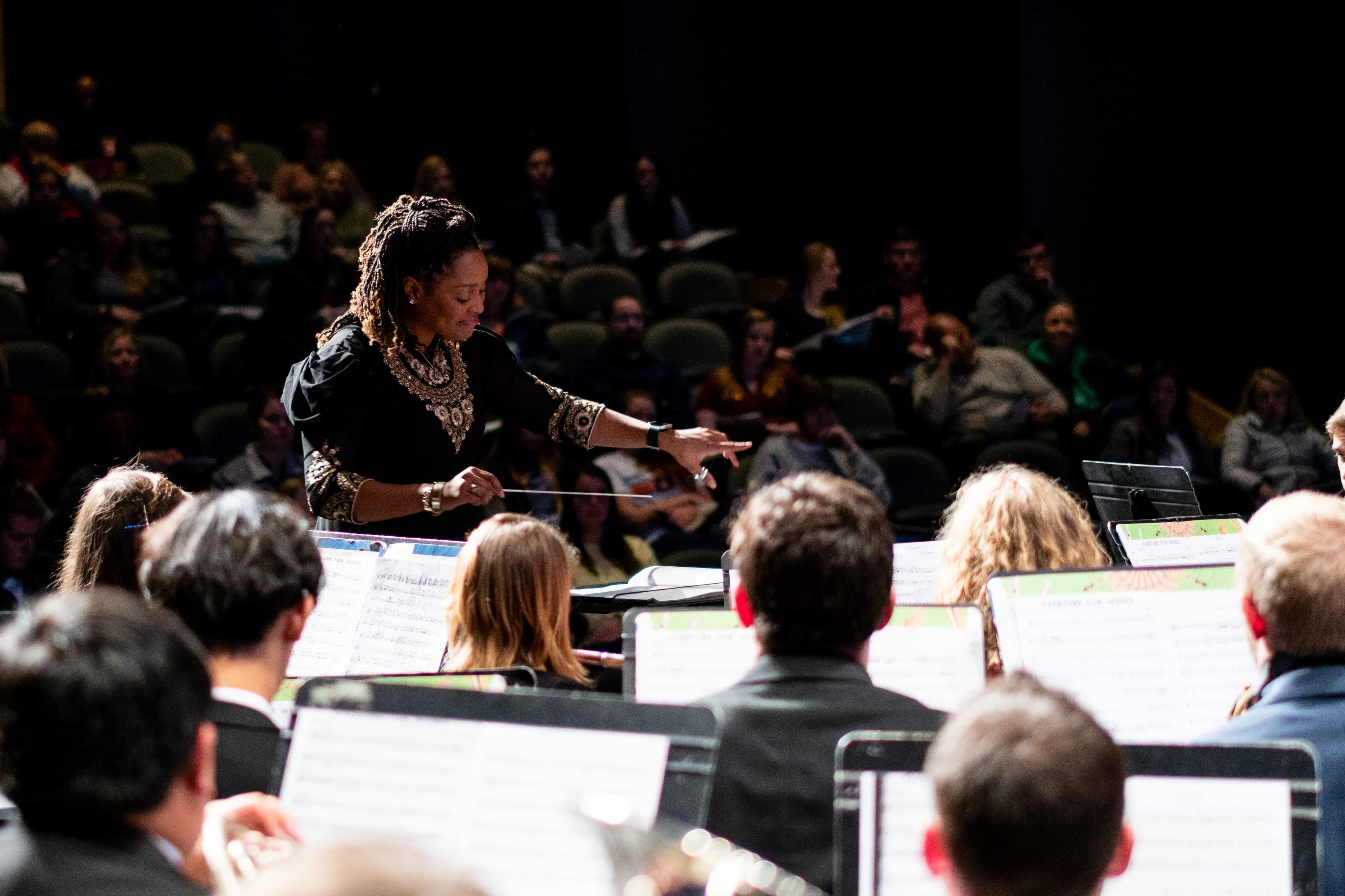 LaToya Webb conducting