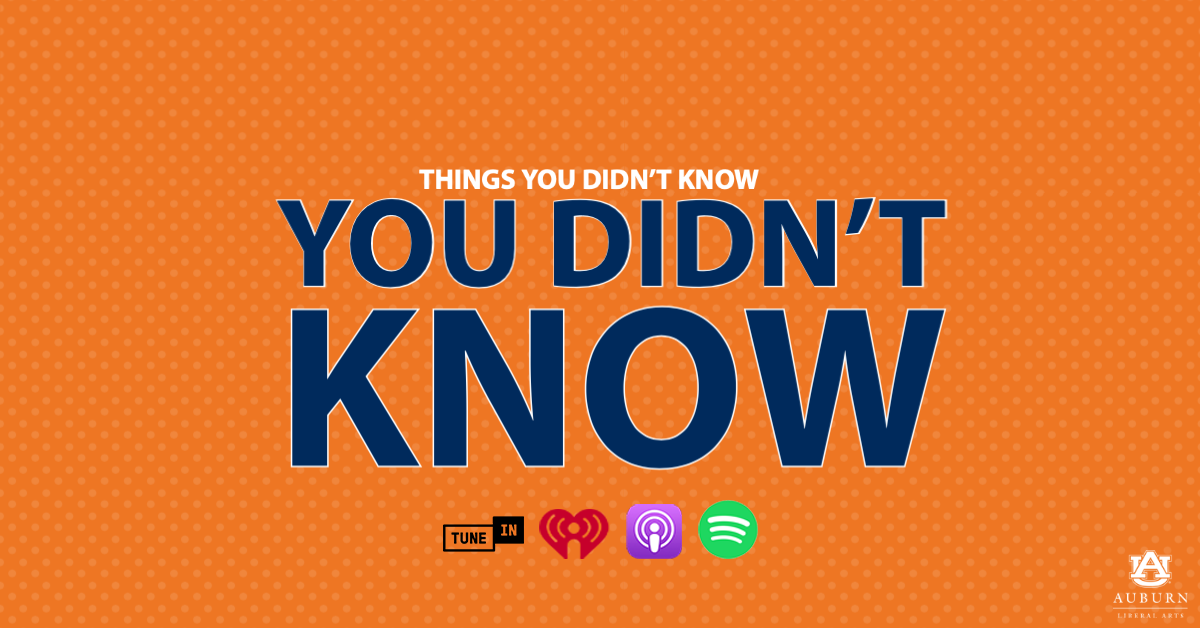 Things you didn't know you didn't know