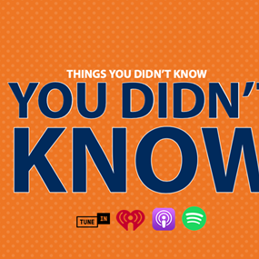 Things you didn't know you didn't know