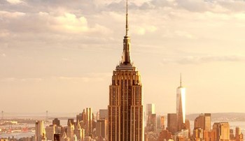 A skyscraper in New York City