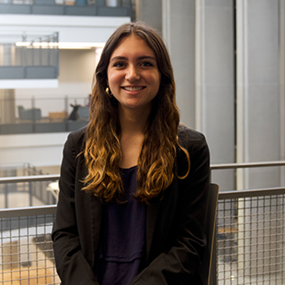 Neuroscience major and undergraduate researcher Sarah Frazier