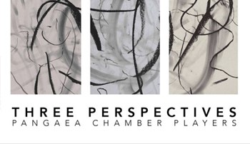 CD cover for the new release by the Pangaea Chamber Players trio