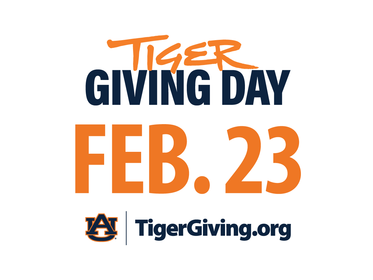 Tiger Giving Day on February 23 visit Tiger Giving dot org
