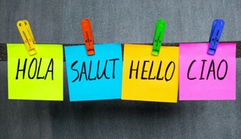 Post it notes with Hello written in different languages - image from Shutterstock