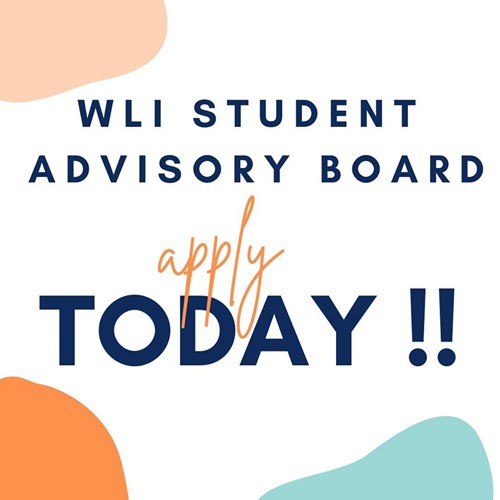 Apply to the WLI Student Advisory Board