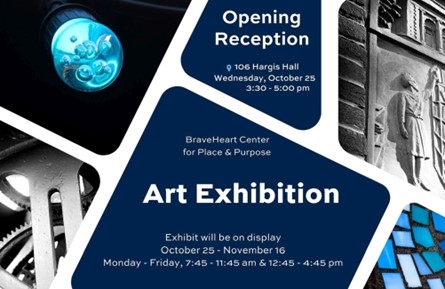 Art Exhibit Oct 25 to Nov 16