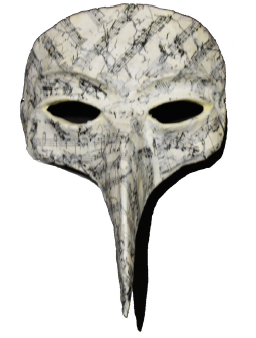 "the clown" commedia dell'arte mask
